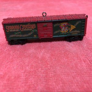 Hallmark Keepsake Lionel Holiday Boxcar 2009
